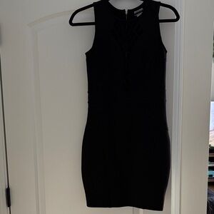 Elegant Black Sleeveless Dress